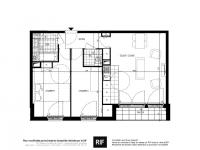 T3 de 61 m² avec balcon