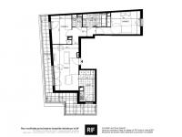 T3 de 66 m² avec balcon de 20 m²