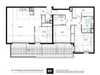 Appartement T4 de 106 m² avec terrasse de 27 m²
