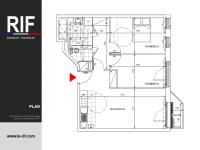 T3 de 60 m² avec balcon et parking