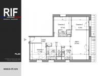 T4 de 81 m² avec balcon et parking