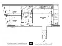 T3 de 75 m² avec balcon et parking