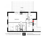 T4 de 82 m² avec terrasse de 68 m²