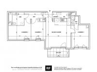 T4 de 77 m² avec balcon et parking