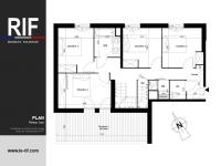 T5 duplex de 107 m² avec terrasses