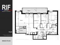 T4 de 86 m² avec balcon de 12 m²