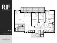 T4 de 86 m² avec balcon de 12 m²