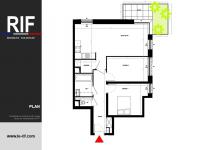 T3 de 64 m² avec balcon de 9 m²