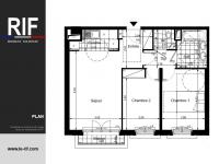T3 de 59 m² avec balcon et parking