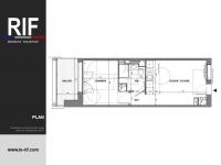 T2 de 42 m² avec terrasse de 7 m²