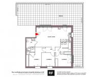 Appartement 4 pièces de 86 m² avec terrasse de 99 m²