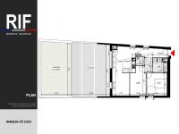 Appartement T3 de 61 m² avec terrasse de 48 m²