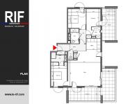 T4 de 98 m² avec terrasses