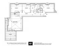 T4 de 88 m² avec terrasse de 16 m²