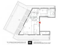 Appartement T4 de 84 m² avec terrasse de 134 m²