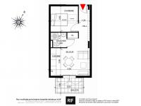 T2 d\'exception de 32 m² avec terrasse