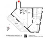Appartement T3 de 69 m² avec terrasse de 16 m²