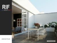 Studio de 29 m² avec terrasse de 21 m²