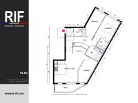 T3 de 63 m² avec terrasse et jardin 92 m²