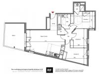Appartement 2 pièces duplex de 46 m² avec balcon
