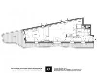 T2 de 47 m² avec terrasse de 21 m²