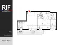 T3 de 62 m² avec balcon de 11 m²