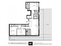 T4 de 86 m² avec terrasse de 81 m²