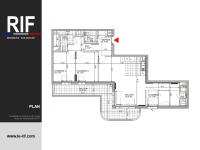 T4 de 82 m² avec balcon de 18 m²