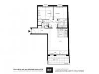 T3 de 70 m² avec terrasse de 9 m²