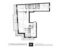 T4 de 92 m² avec balcon et parkings