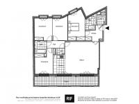 T5 de 112 m² avec balcon de 20 m² 