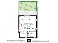 Appartement 4 pièces de 82 m² avec terrasse et jardin