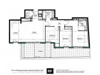 T4 de 86 m² avec terrasse de 32 m²