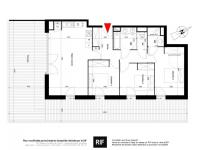 Appartement 4 pièces de 79 m² avec terrasse de 60 m²