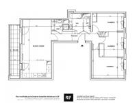 T4 de 83 m² avec balcon