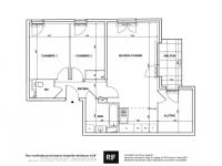 T3 de 70 m² avec balcon et parking