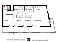 Appartement 4 pièces de 82 m² avec terrasse de 27 m²
