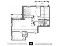 T4 de 88 m² avec loggias et parking