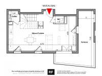 Appartement 4 pièces de 81 m² avec terrasse