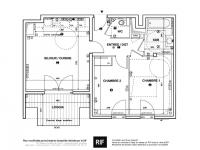 T3 de 55 m² avec loggia et parking