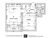 T2 de 45 m² avec balcon et parking
