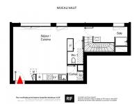 Appartement duplex 4 pièces de 93 m² avec terrasse