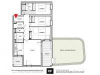 Appartement 4 pièces de 86 m² avec loggias et jardin