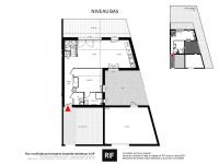 T4 de 105 m² avec terrasse de 19 m² 