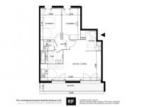 T2 de 43 m² avec terrasse