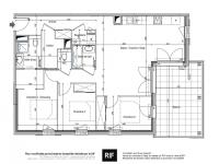 T3 de 75 m² avec balcon et parking