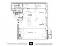 T3 de 60 m² avec balcon et parking