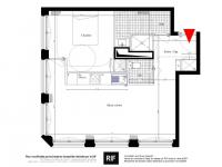 Appartement 2 pièces de 50 m² 