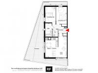 Appartement 3 pièces de 69 m² avec terrasse de 56 m²