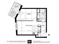 T2 de 41 m² avec balcon